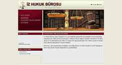 Desktop Screenshot of izhukuk.com